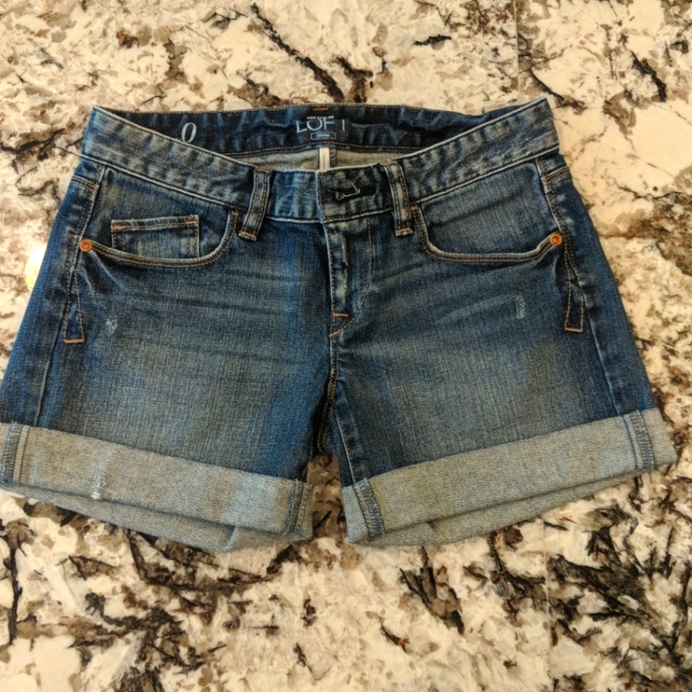 Loft cuffed shorts